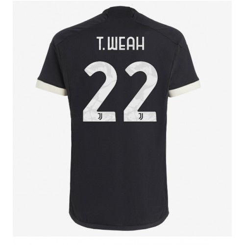 Moški Nogometni dresi Juventus Timothy Weah #22 Tretji 2023-24 Kratek Rokav